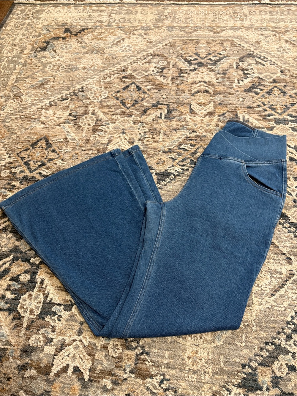 Halara stretch High-Rise Flare Jeans - Blue